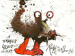 Doodle by Ralph Steadman